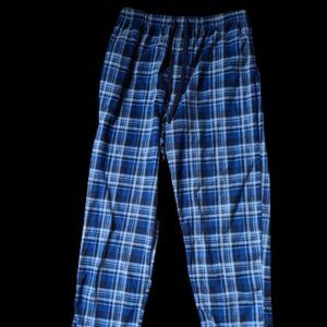 Stafford Blue Flannel Large Pajama Pants